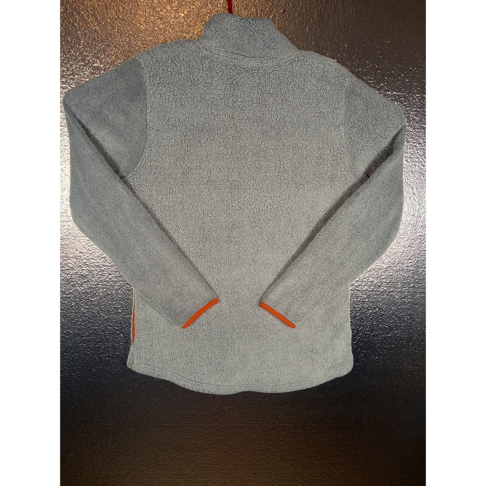 Colosseum Athletics Women's Miami Hurricanes XL Sherpa Gray 1/4 Zip Pullover Y2K - Picture 10 of 14